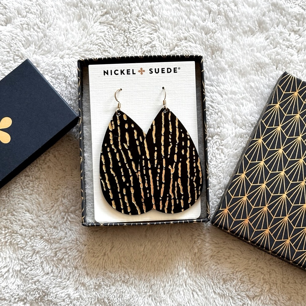 Nickel and Suede Holiday Collection
